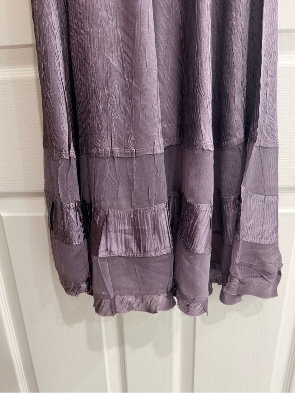 KOMAROV Midnight Crocus color 3/4 length  dress size L - Picture 13 of 13